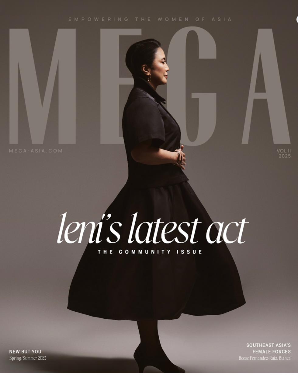 MEGA Asia, Leni Robredo cover shot at PioneerX Studios