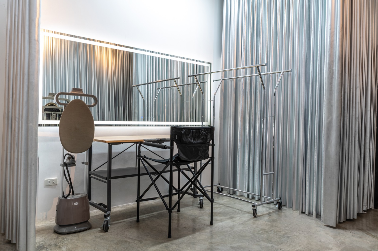 PioneerX glam and changing room